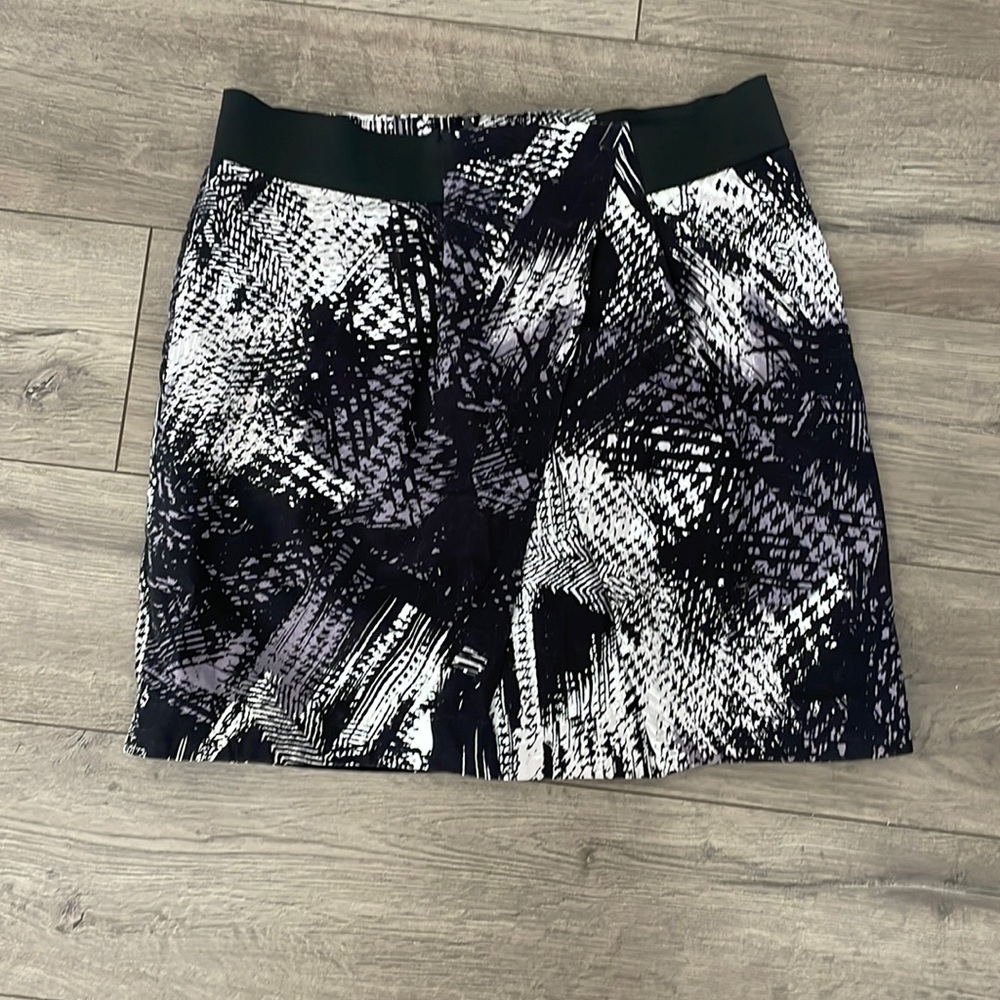 Mini printed skirt